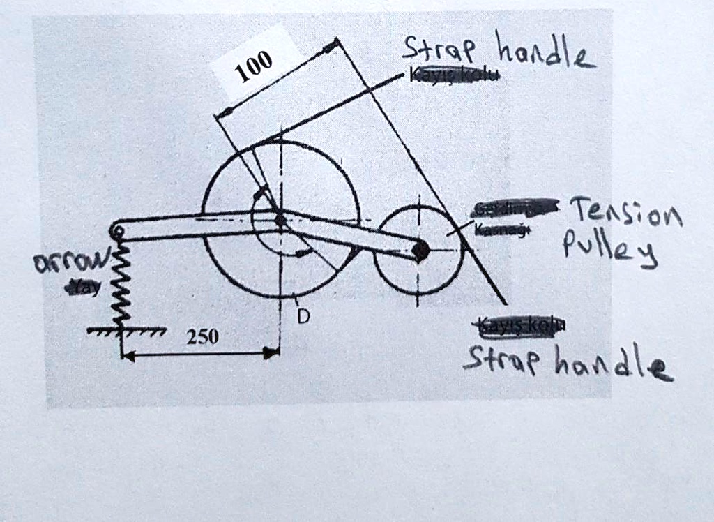 Solved Flat Belt Pulley Mechanism With Tension Pulley Shown In The Figure Rotates Clockwise Solved Flat Belt Pulley Mechanism With Tension Pulley Shown In The Figure Rotates Clockwise