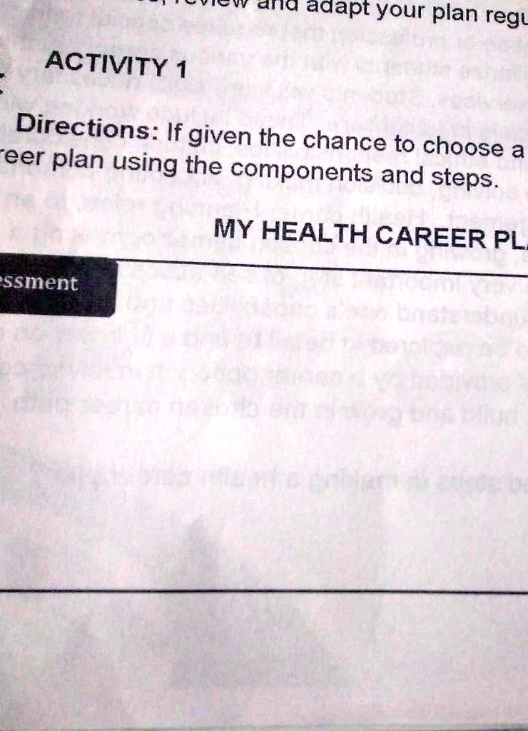 my career plan example