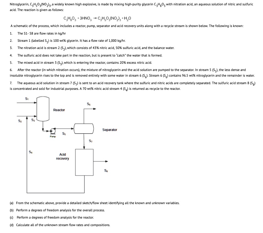 SOLVED Nitroglycerin, C,HO(NO,)z,a widely known high explosive, is