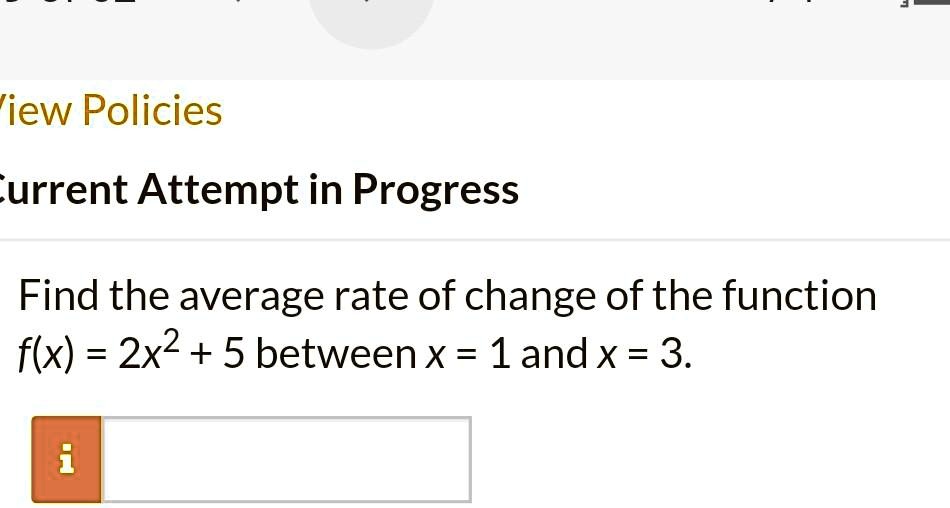 Find the average rate of change of the function f(x) = 2x^2 + 5 between x = 1 and x = 3.