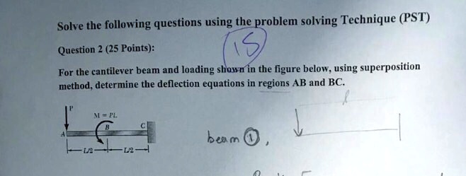 SOLVED: Solve the following questions using the problem-solving ...