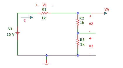 SOLVED: A) Calculate the voltages V1, V2, V3, and Va using the voltage ...