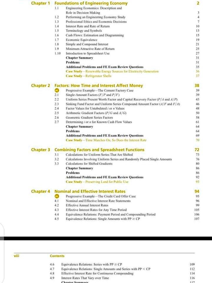 SOLVED: Chapter 1 Foundations of Engineering Economy able[[Chapter 3 ...