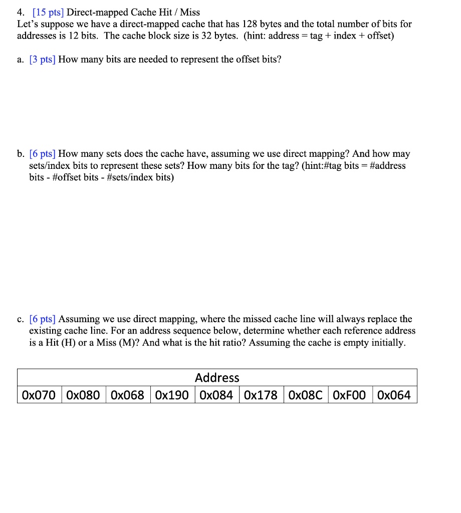SOLVED 4 15 Pts Direct mapped Cache Hit Miss Let s Suppose We what-is-a-bit-bits-and-bytes-explained-ionos-ca