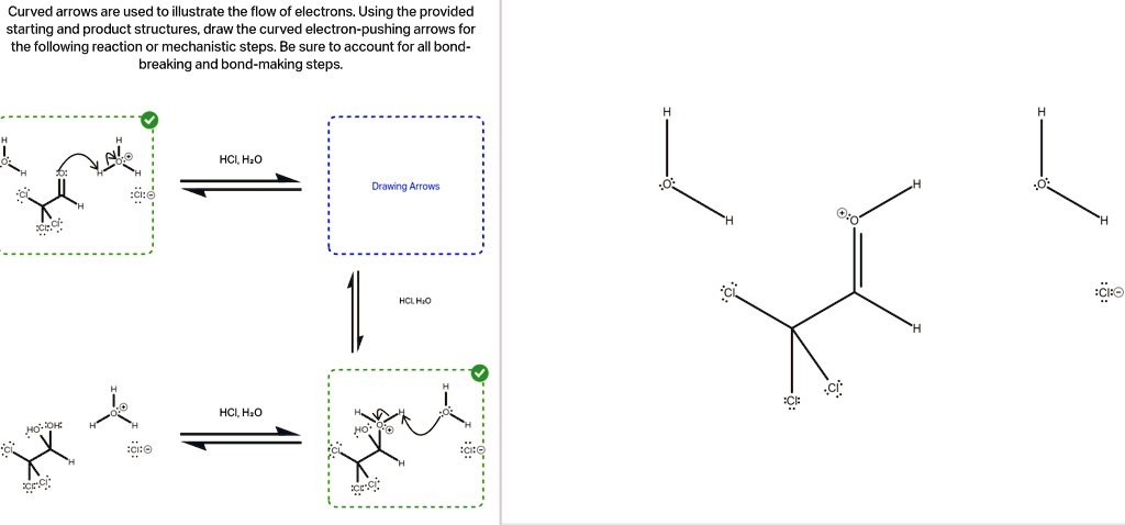 Solved: I Need Help With The Blank Box Please!! Curved Arrows Are Used 