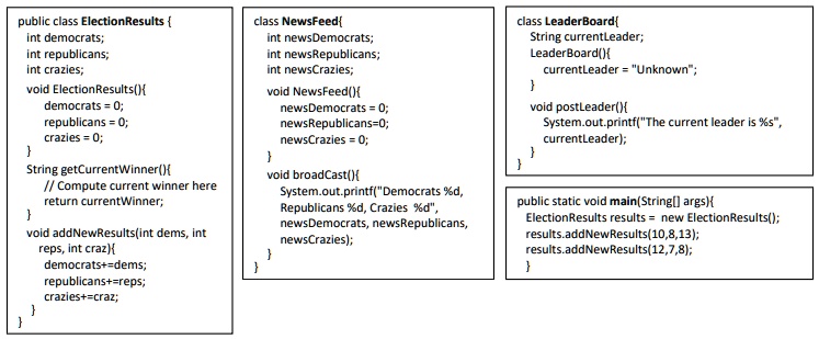 SOLVED: Text: Construct a UML class diagram showing how the Observer ...