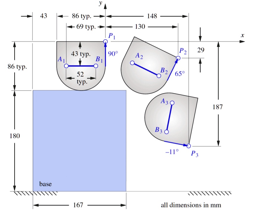 Dimensions With Typ 86 typ. 180 y 43 86 typ. 148 +69 typ. 130 P1 A1 4 43 typ. 52 typ. B1 P2 ...