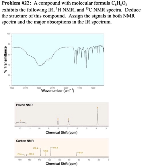 Solvedproblem 22 A Compound With Molecular Formula € Ho Exhibits The Following Ir H Nmr 9457