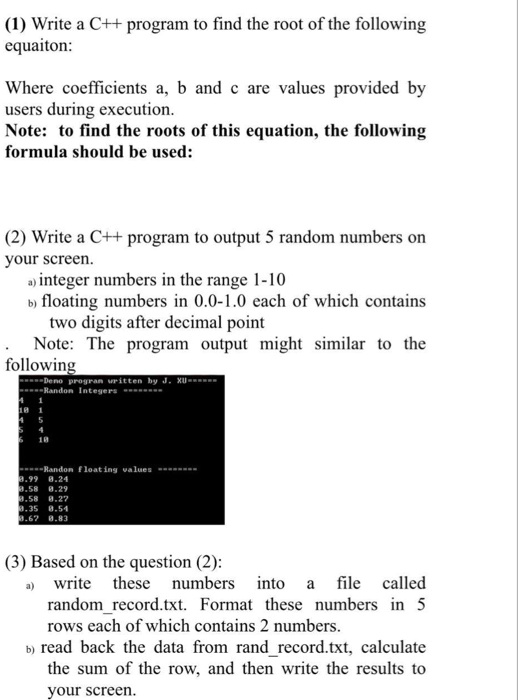 VIDEO solution Write a C++ program to find the root of the following