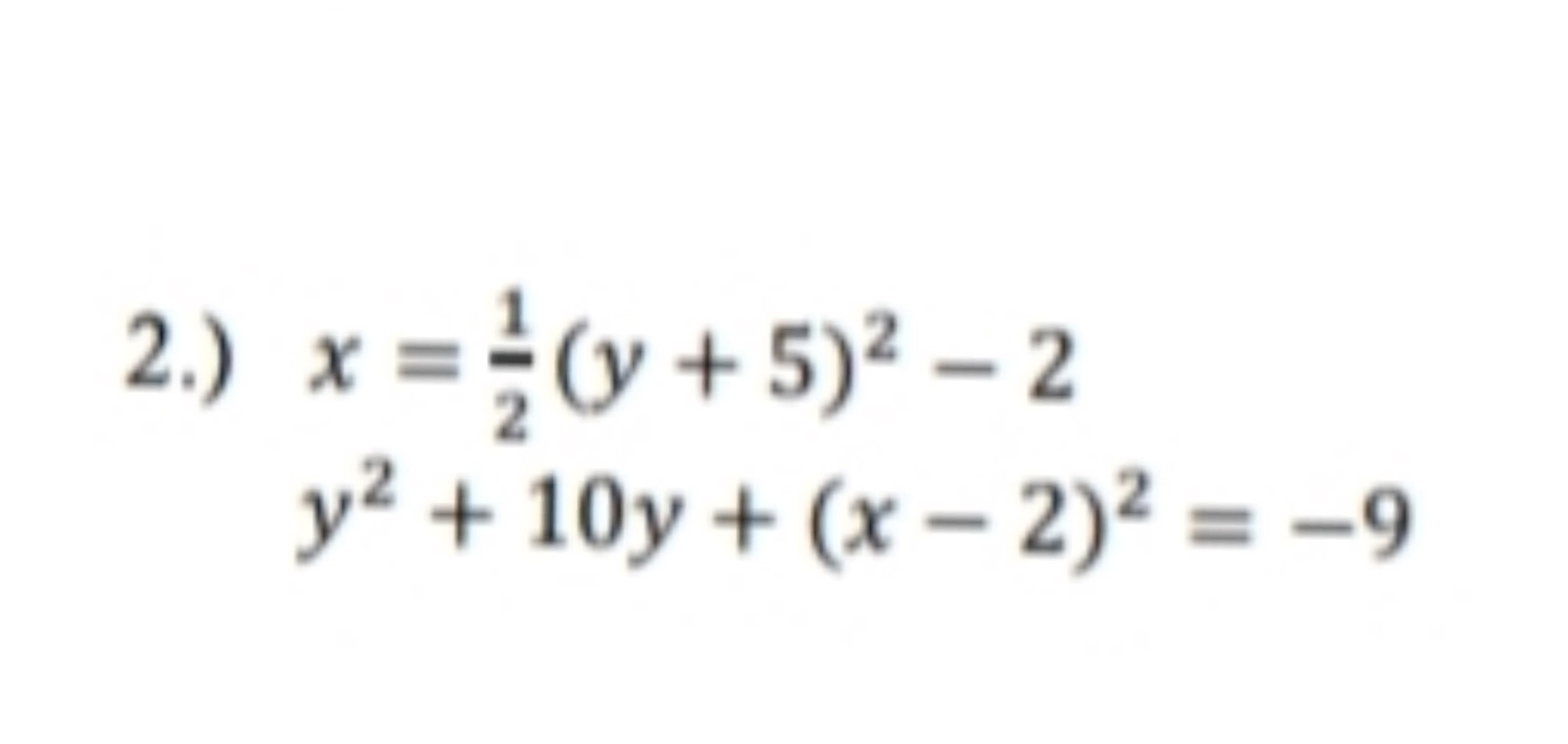 solved-2-x-1-2-y-5-2-2-y-2-10-y-x-2-2-9