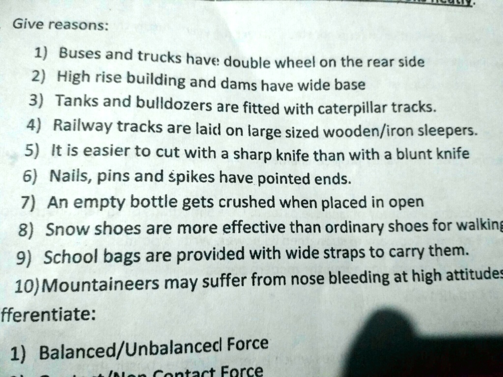 SOLVED 'please solve the give reasons 3 to till 10 questions Give