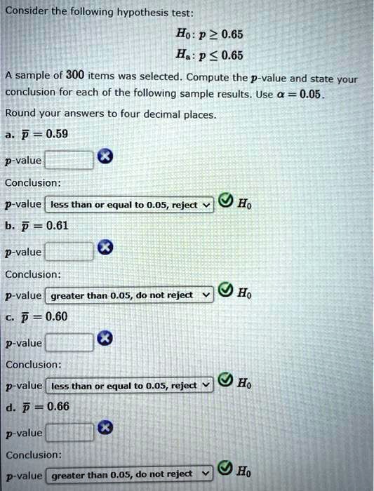 Consider the following hypothesis test Ho p > 0.… SolvedLib