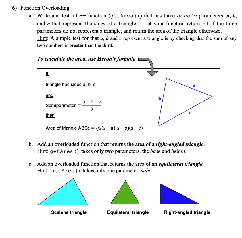 SOLUTION: C overloading - Studypool