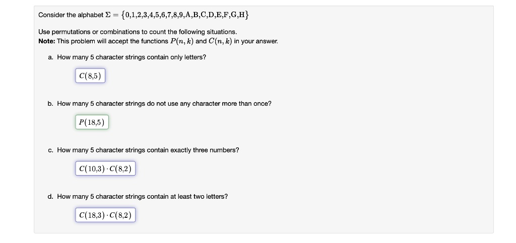 Consider the alphabet: 0, 1, 2, 3, 4, 5, 6, 7, 8, 9, A, B, C, D, E, F ...