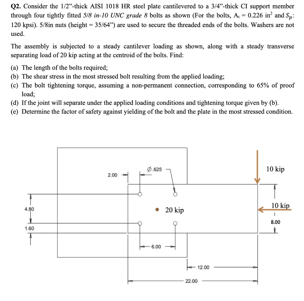 solved-q2-consider-the-1-2-thick-aisi-1018-hr-steel-plate