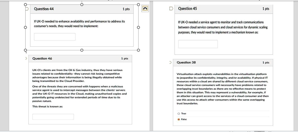 SOLVED: Use the keyword table below to answer questions 44, 45, and 46