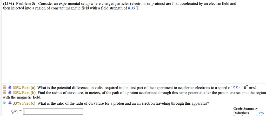 [GET ANSWER] (13%) Problem 3: Consider an experimental setup where ...