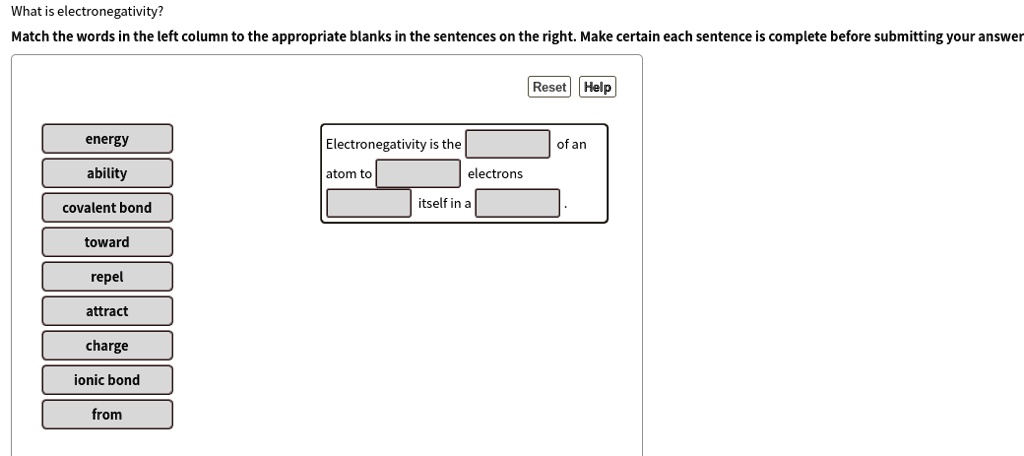 solved-what-is-electronegativity-match-the-words-in-the-left-column