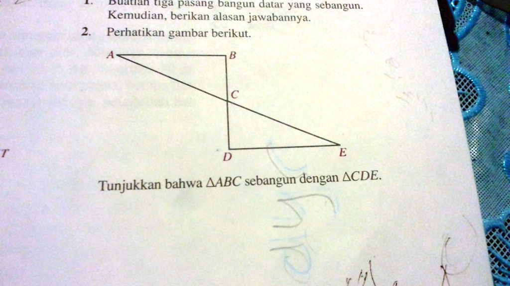 SOLVED: Perhatikan Gambar Berikut. Tunjukkan Bahwa Segitiga ABC ...