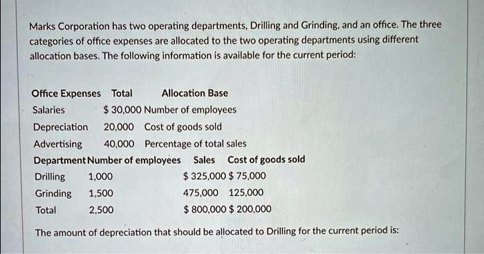 solved-marks-corporation-has-two-operating-departments-drilling-and