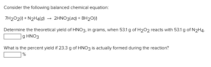 VIDEO solution: Consider the following balanced chemical equation ...