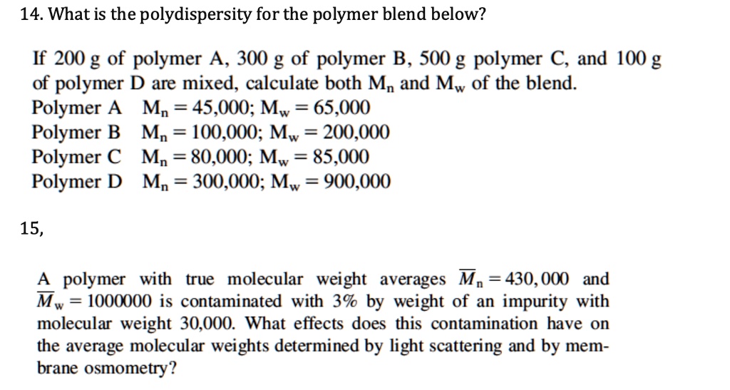 SOLVED: Please Answer Questions 14 And 15, Showing Work/reasoning ...