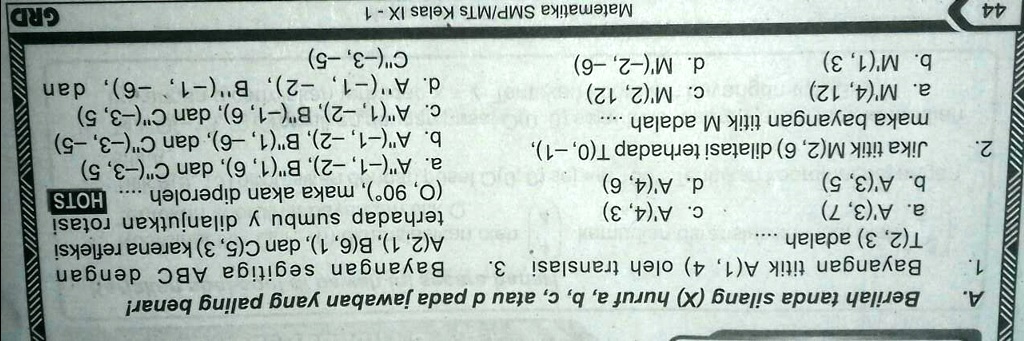 SOLVED: Mohon Untuk Di Jawab Dengan Langkah Di Bawah Ini Peraturan!! 1 ...