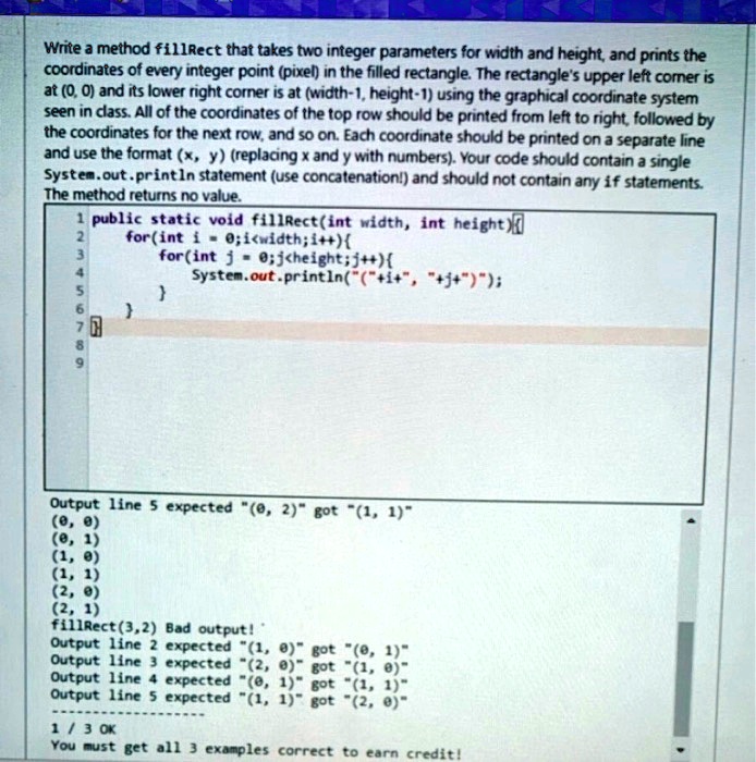 SOLVED: Text: Java IN HURRY. Can someone fix this for me? I have 1/3 ...