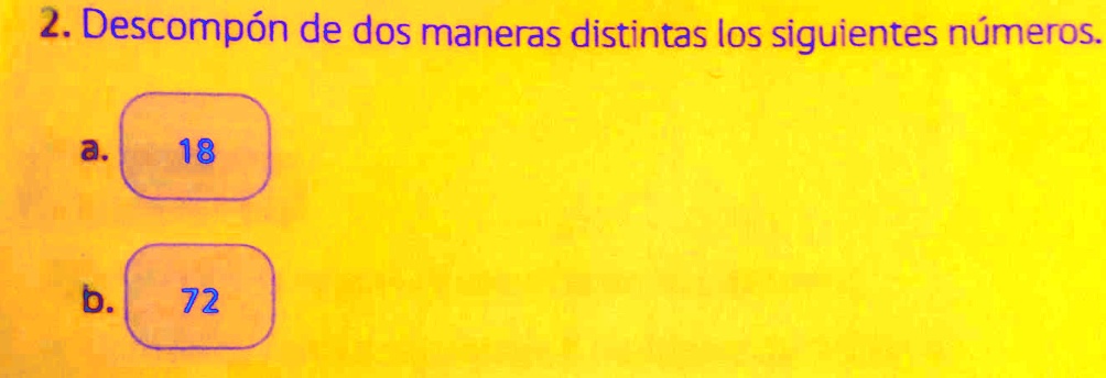 SOLVED 2 Descomp n De Dos Maneras Distintas Los Siguientes N meros A solved-2-descomp-n-de-dos-maneras-distintas-los-siguientes-n-meros-a