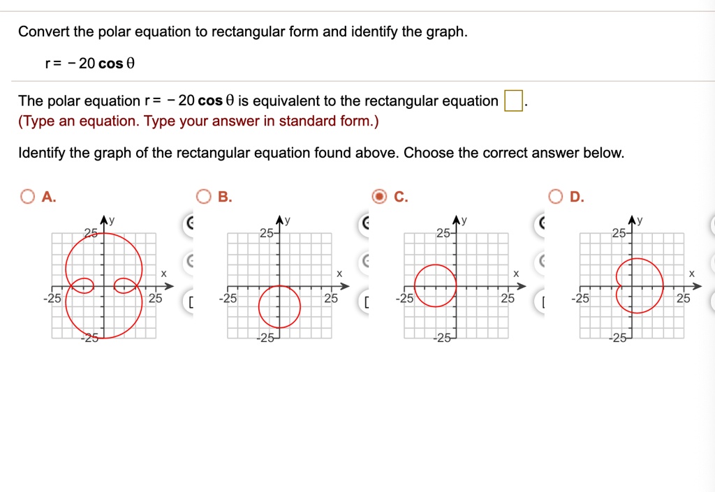 Polar and rectangular forms of outlet equations