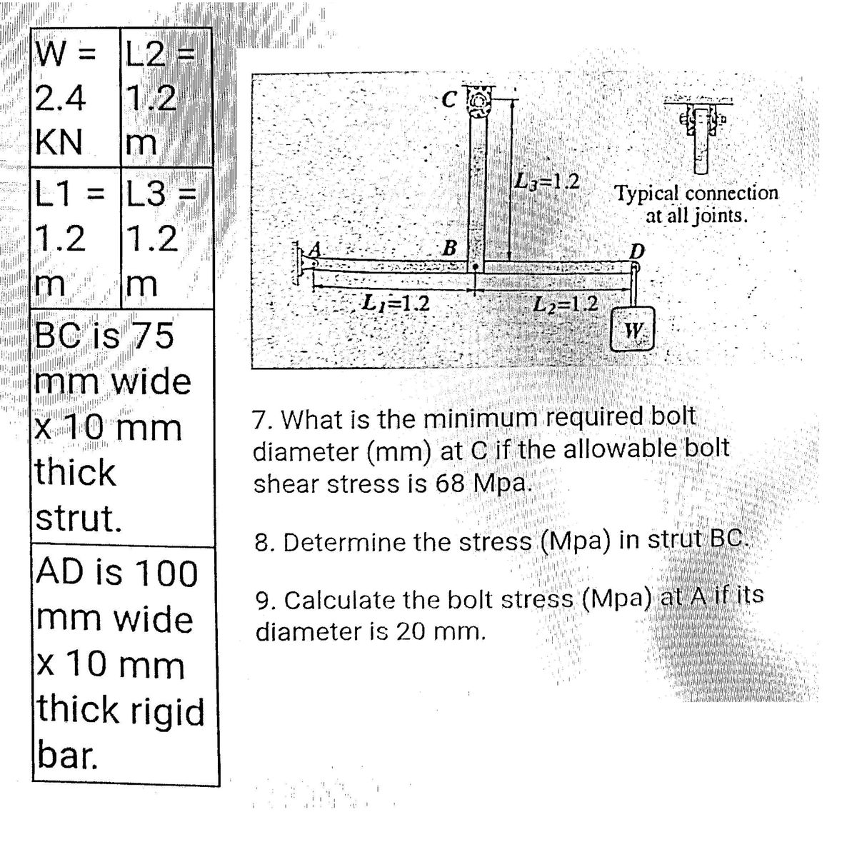 solved-w-l-2-2-4-1-2-kn-m-l-1-l-3-1-2-1-2-m-m-bc-is-75-mm-wide-x