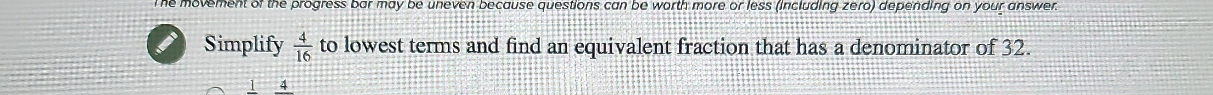 SOLVED Simplify 4 16 To Lowest Terms And Find An Equivalent solved-simplify-4-16-to-lowest-terms-and-find-an-equivalent