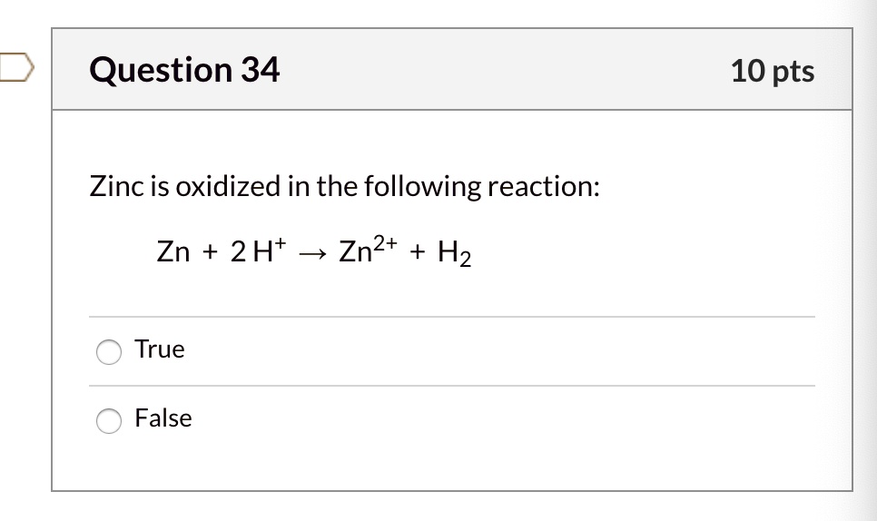 Solved Question 34 Which of the following is false about