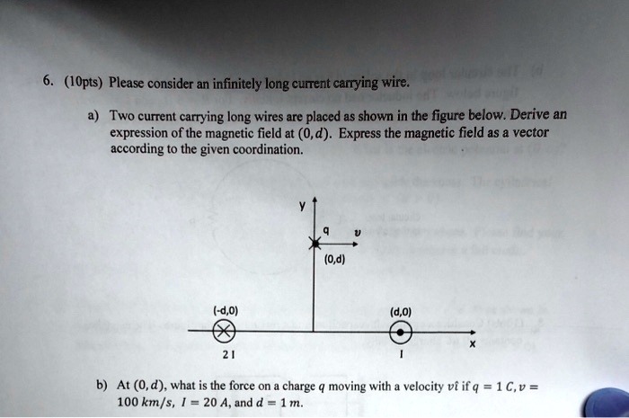 Solved 1opts Please Consider An Infinitely Long Current Carrying Solved 1opts Please Consider An Infinitely Long Current Carrying