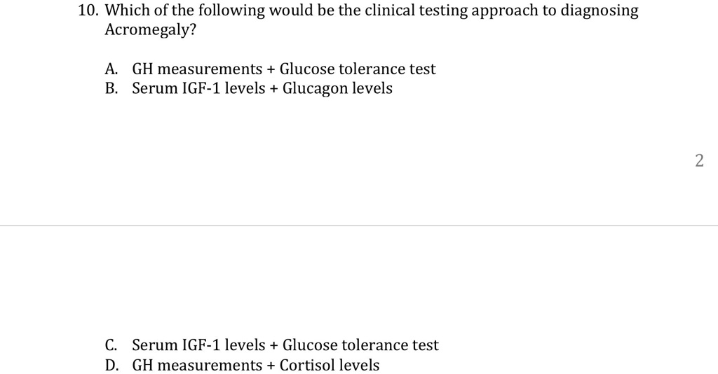 VIDEO solution 10. Which of the following would be the clinical VIDEO solution 10. Which of the following would be the clinical