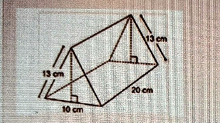 Triangular Prism Candy SOLVED: A candy bar box is in the shape of a triangular prism. The ...