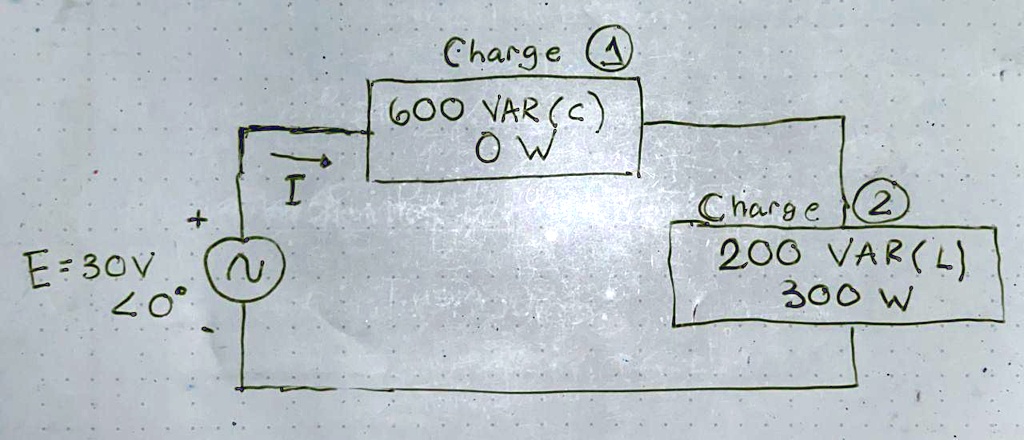 SOLVED: a. Determine the total number of watts, volt-amperes reactive ...