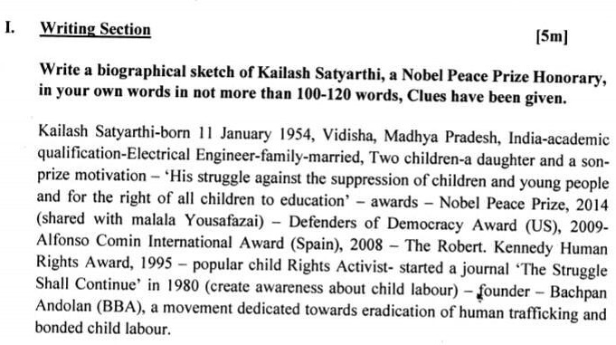 Kailash Satyarthi profile  Nobel Peace Prize 2014 winner
