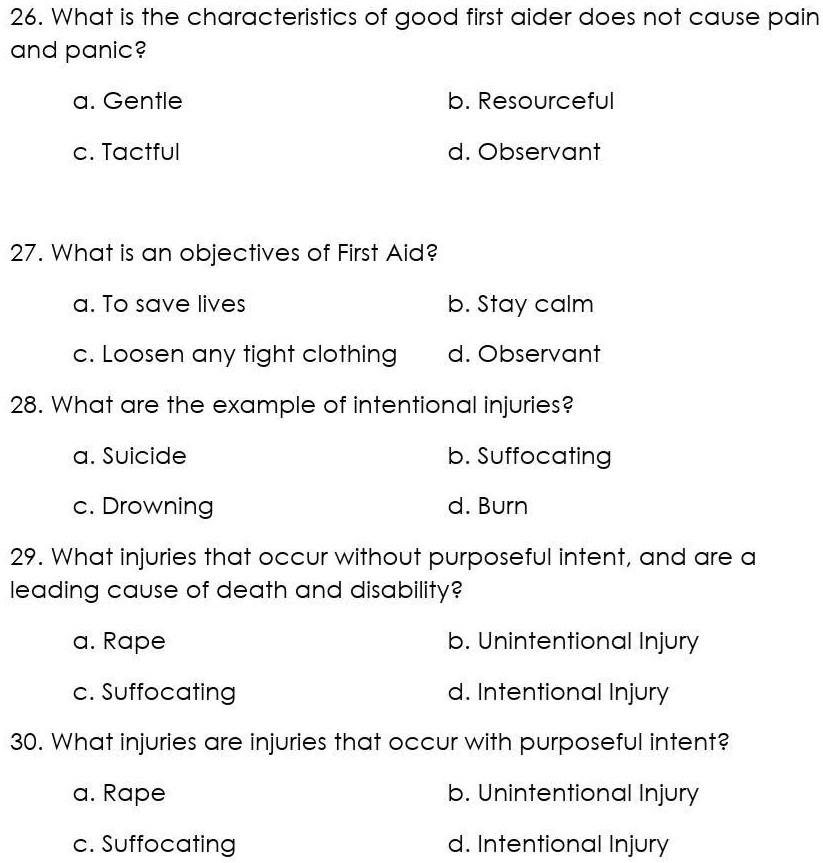 SOLVED Ano po sagot dyan? Need ko na po. 26. What are the
