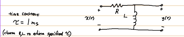 Solved Determine The Impulse Response By Writing The Time Domain