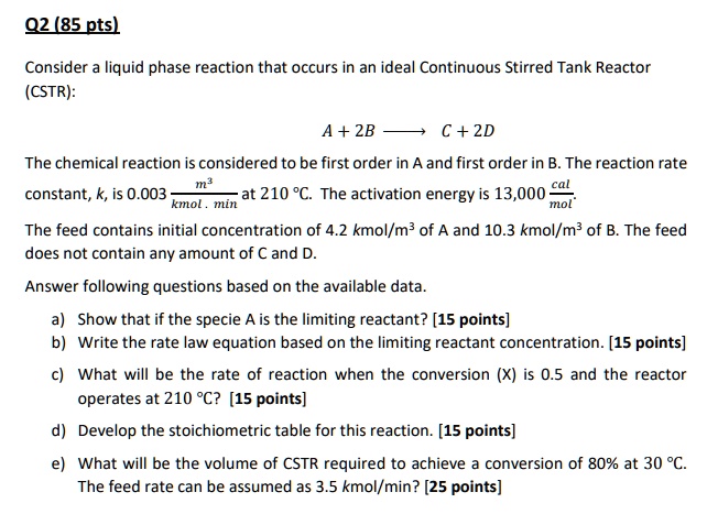 SOLVED: Please clear and organize your answer. Thanks. Q2 (85 pts ...