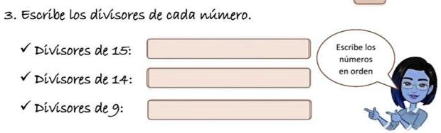 divisores de 15