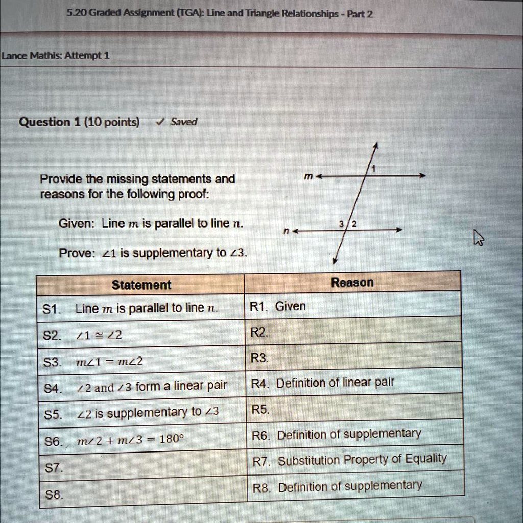 2.2 Proving Lines Parallel: Detailed Study Notes for Geometry - Studocu, image size:1024x1024