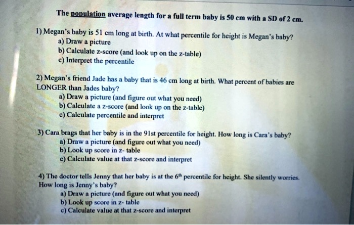 50 cm to inches - Z SCORE TABLE