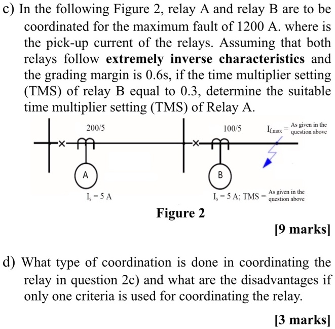 SOLVED In the following Figure 2, relay A and relay B are to be