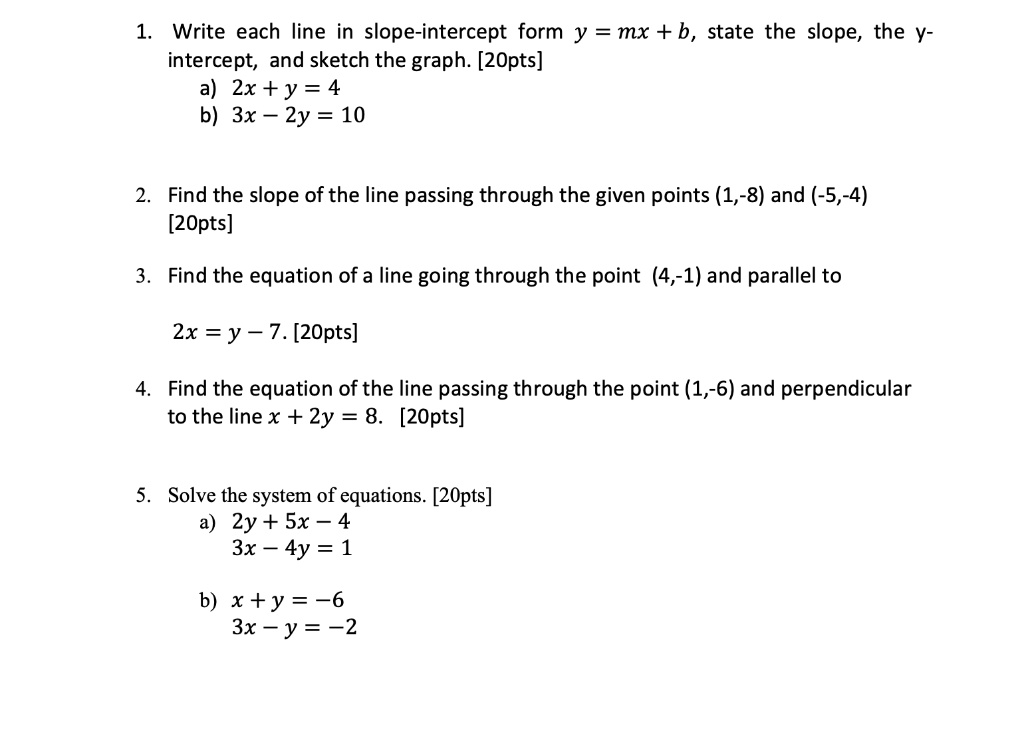 solved-write-each-line-in-slope-intercept-form-y-mx-b-state-the