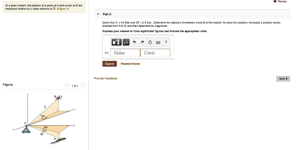 SOLVED: Text: III Review At a given instant, the position of a plane at ...