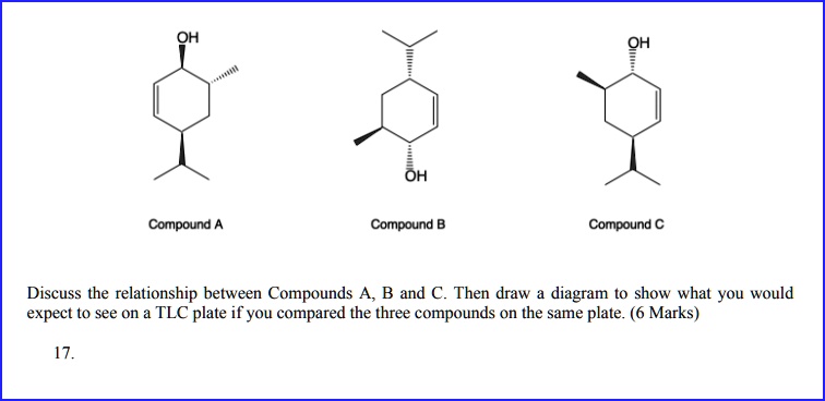 SOLVED: OH HO Compound B Compound C Compound A Discuss The Relationship ...