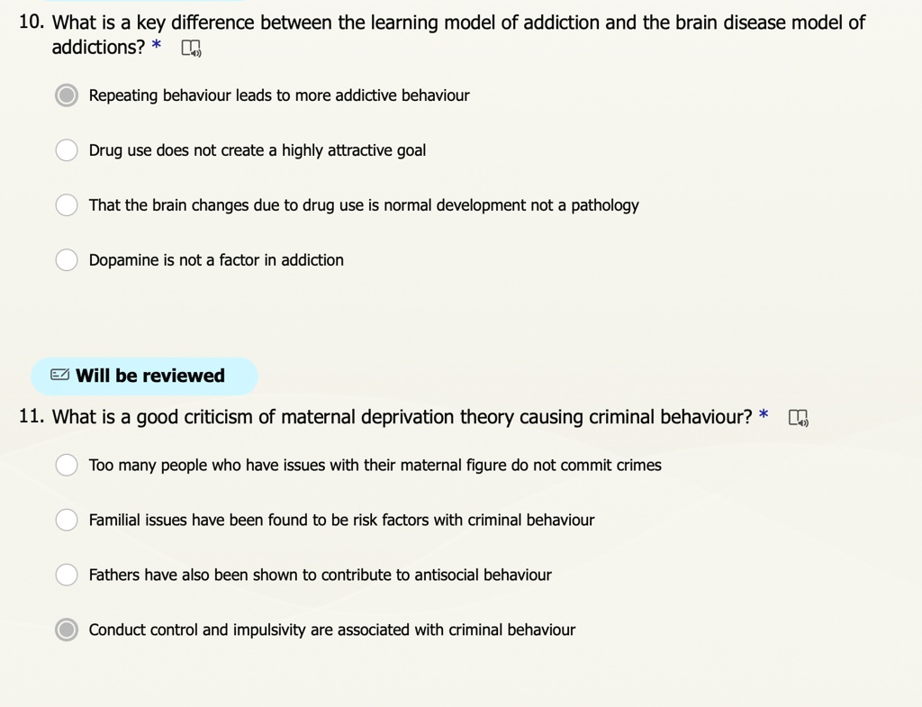 SOLVED 10,11, 10. What is a key difference between the learning model