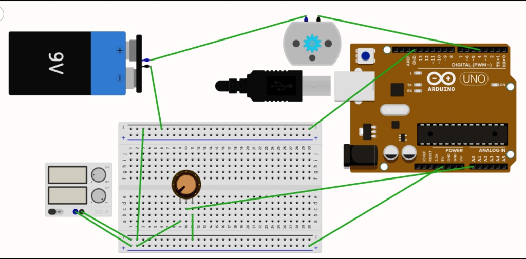 In Tinkercad website ONLY, connect an oscilloscope probe to pin 4 of ...